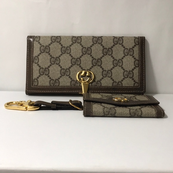 SOLD🎈4pcs Classic Vintage GG Gucci Set - Picture 7 of 8